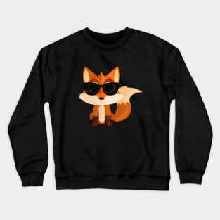 Cool Fox Crewneck Sweatshirt